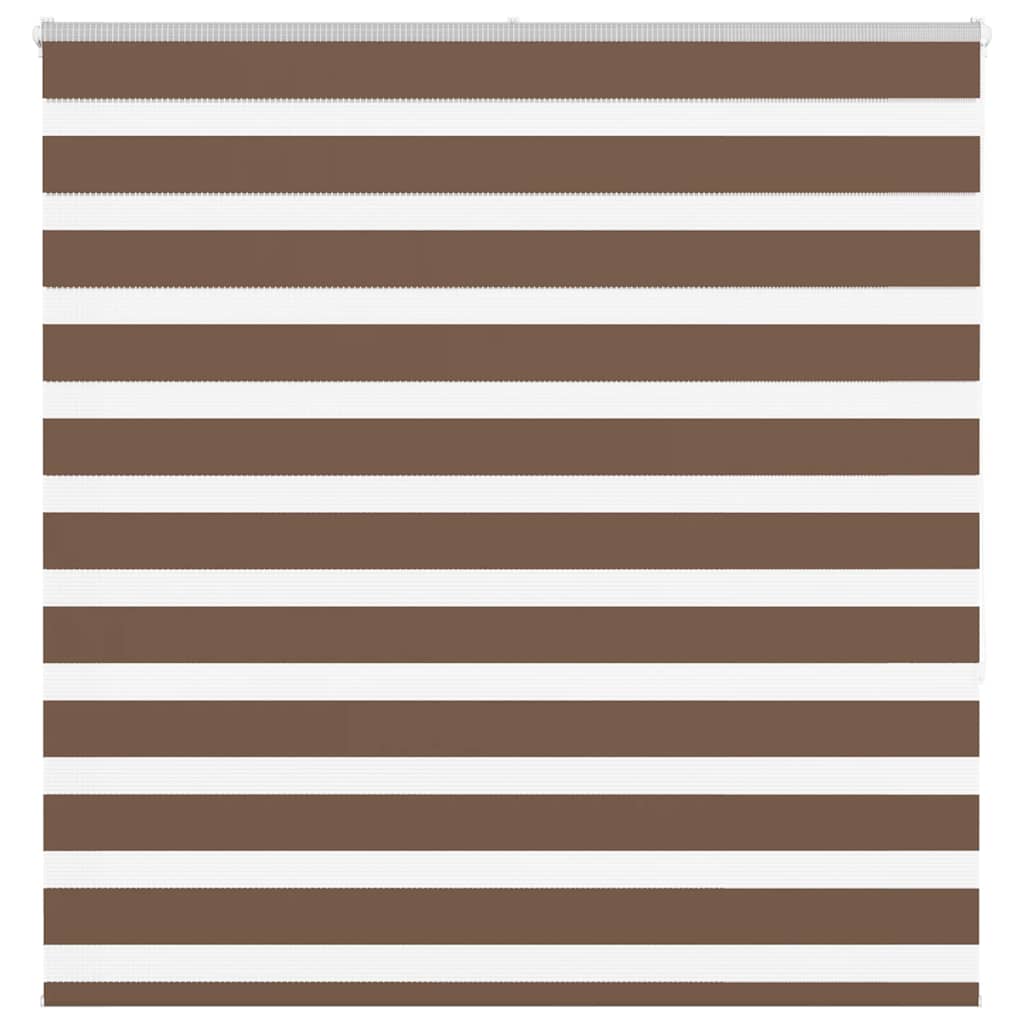 Zebra Roleta Šířka Látky 45,9 Cm Polyester Hnědá