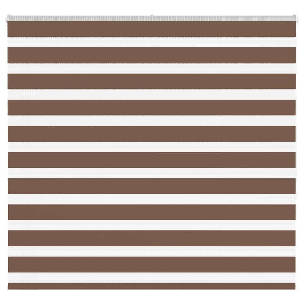 Zebra Roleta Šířka Látky 45,9 Cm Polyester Hnědá