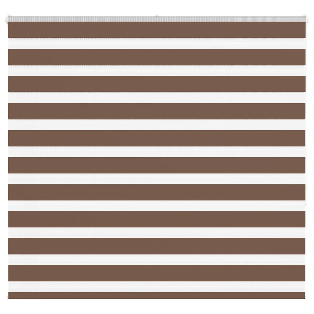 Zebra Roleta Šířka Látky 45,9 Cm Polyester Hnědá