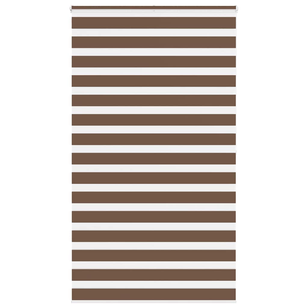 Zebra Roleta Šířka Látky 45,9 Cm Polyester Hnědá