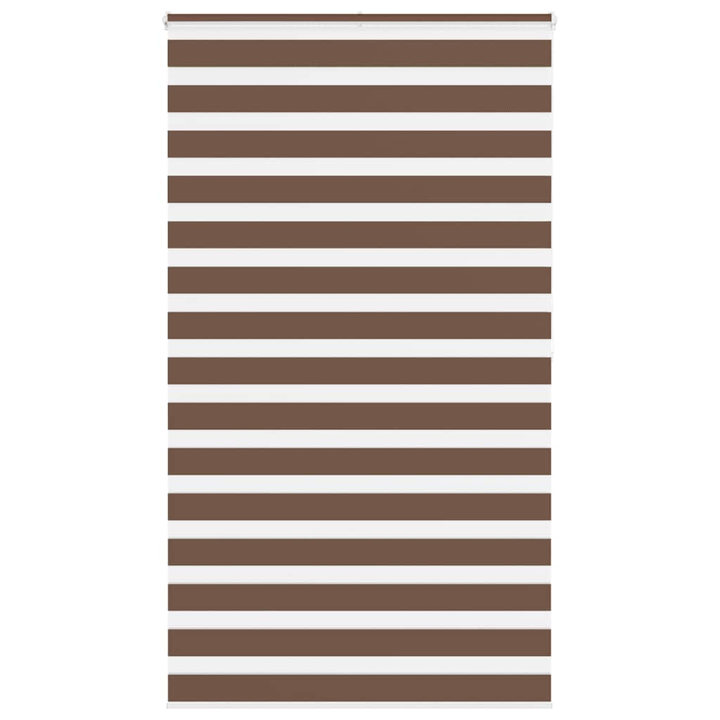 Zebra Roleta Šířka Látky 45,9 Cm Polyester Hnědá
