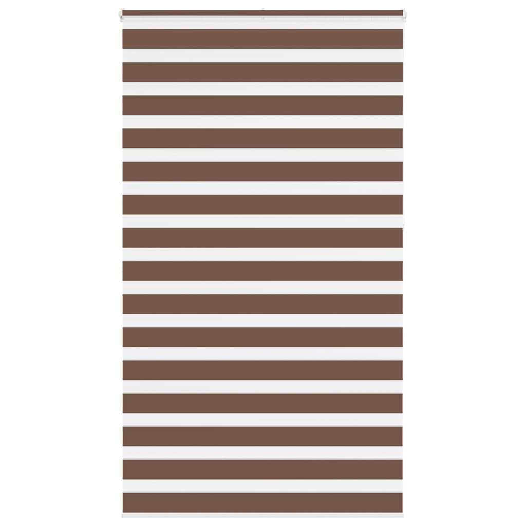 Zebra Roleta Šířka Látky 45,9 Cm Polyester Hnědá