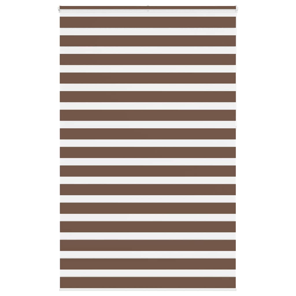 Zebra Roleta Šířka Látky 45,9 Cm Polyester Hnědá