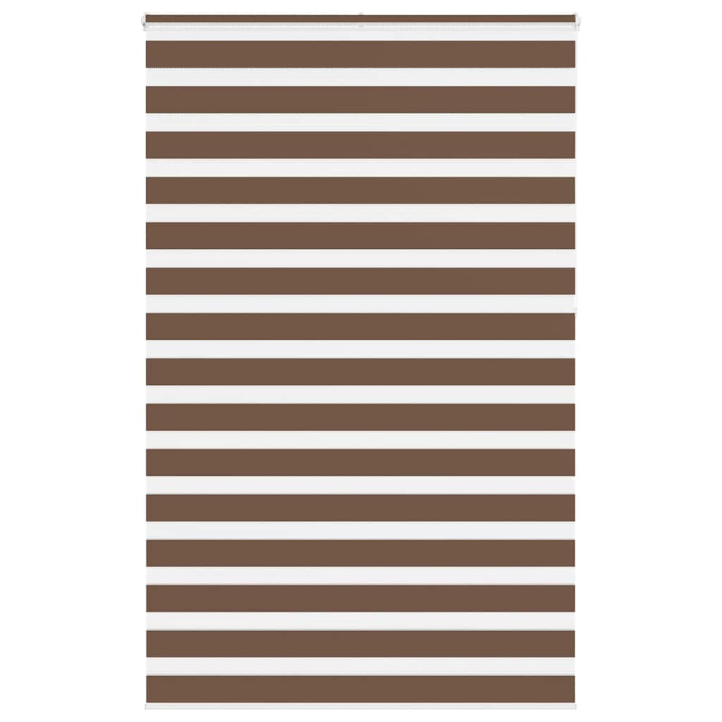 Zebra Roleta Šířka Látky 45,9 Cm Polyester Hnědá
