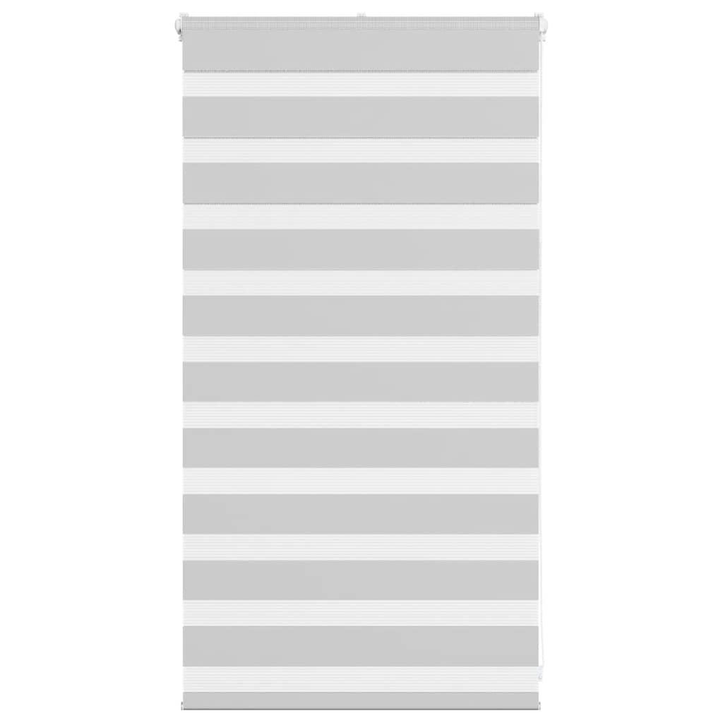 Zebra Roleta Šířka Látky 160,9 Cm Polyester Světle Šedá