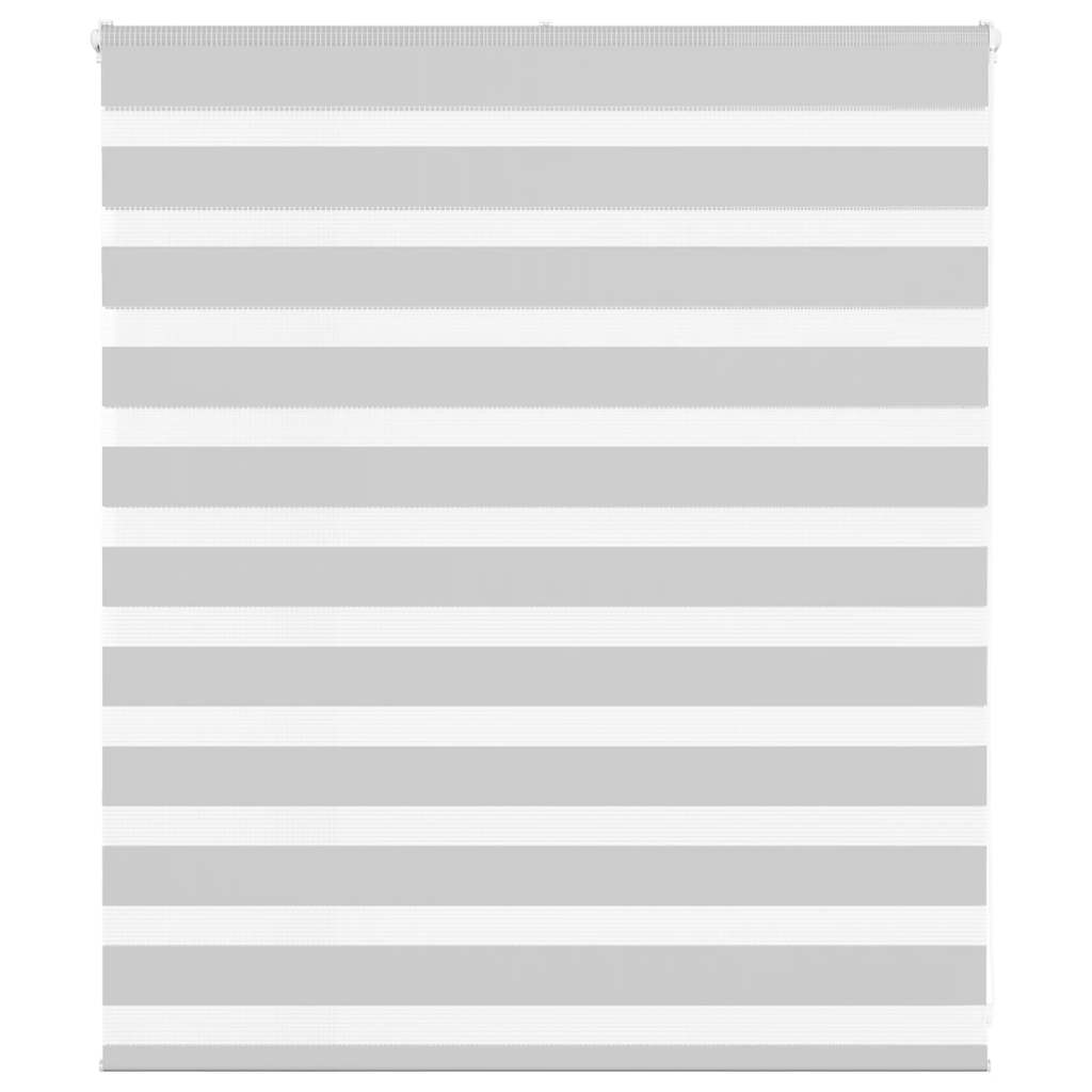 Zebra Roleta Šířka Látky 160,9 Cm Polyester Světle Šedá