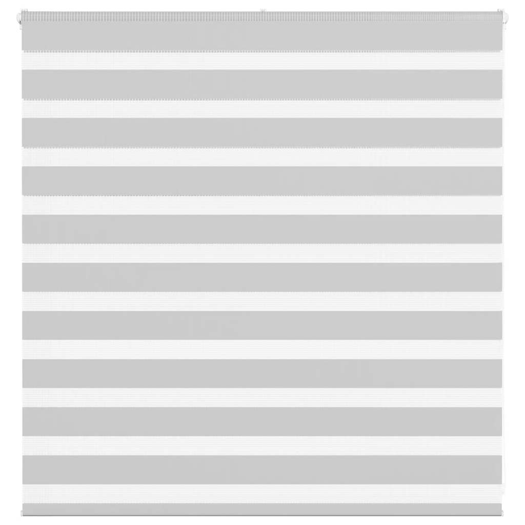 Zebra Roleta Šířka Látky 160,9 Cm Polyester Světle Šedá