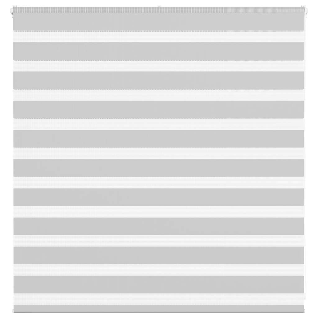 Zebra Roleta Šířka Látky 160,9 Cm Polyester Světle Šedá