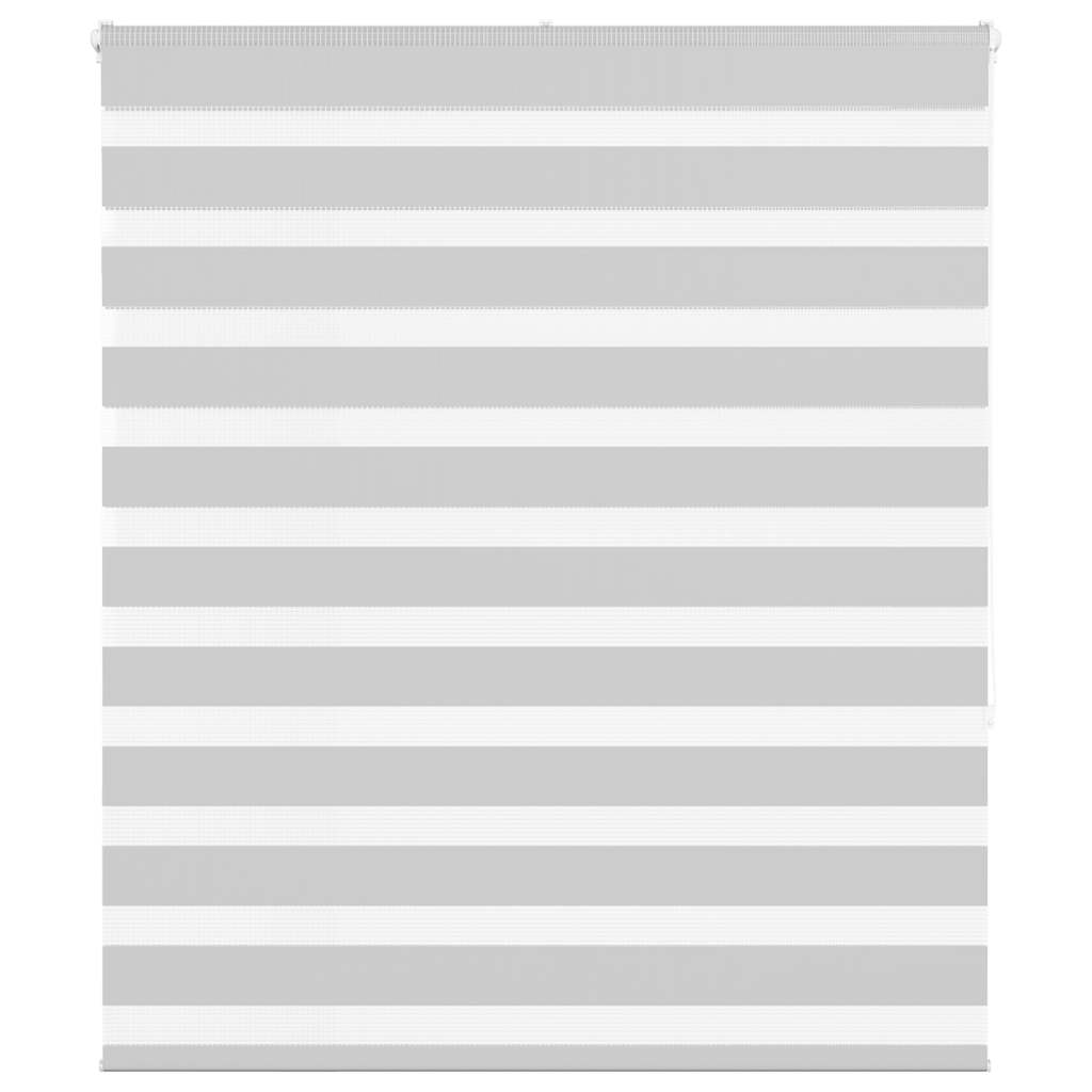 Zebra Roleta Šířka Látky 160,9 Cm Polyester Světle Šedá