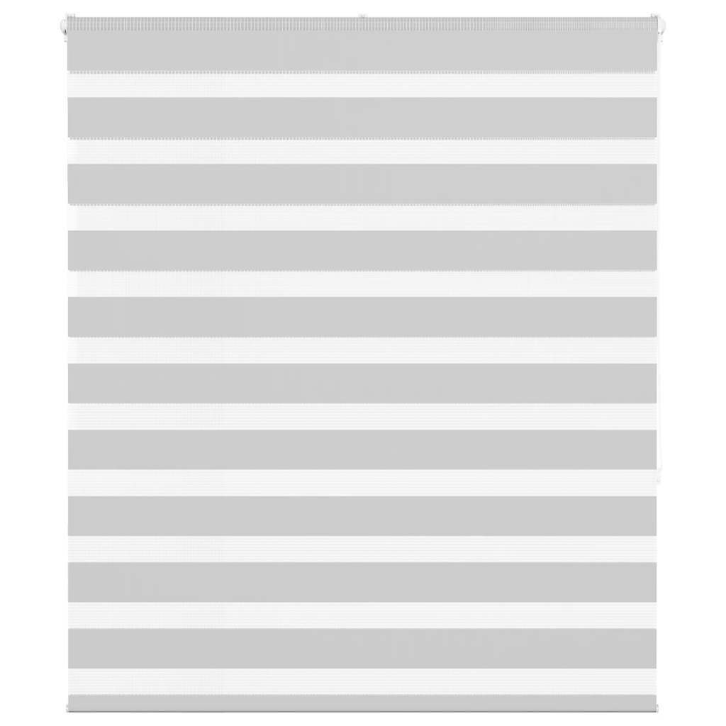 Zebra Roleta Šířka Látky 160,9 Cm Polyester Světle Šedá
