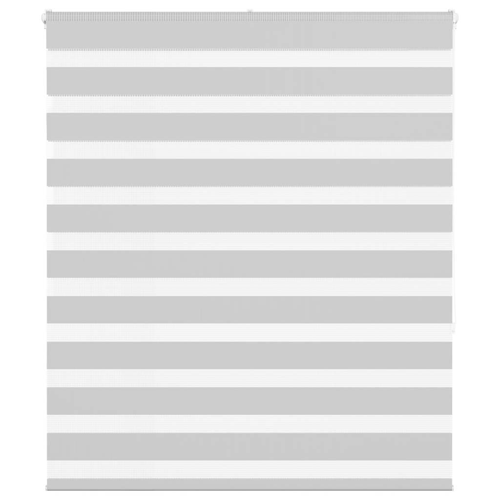 Zebra Roleta Šířka Látky 160,9 Cm Polyester Světle Šedá