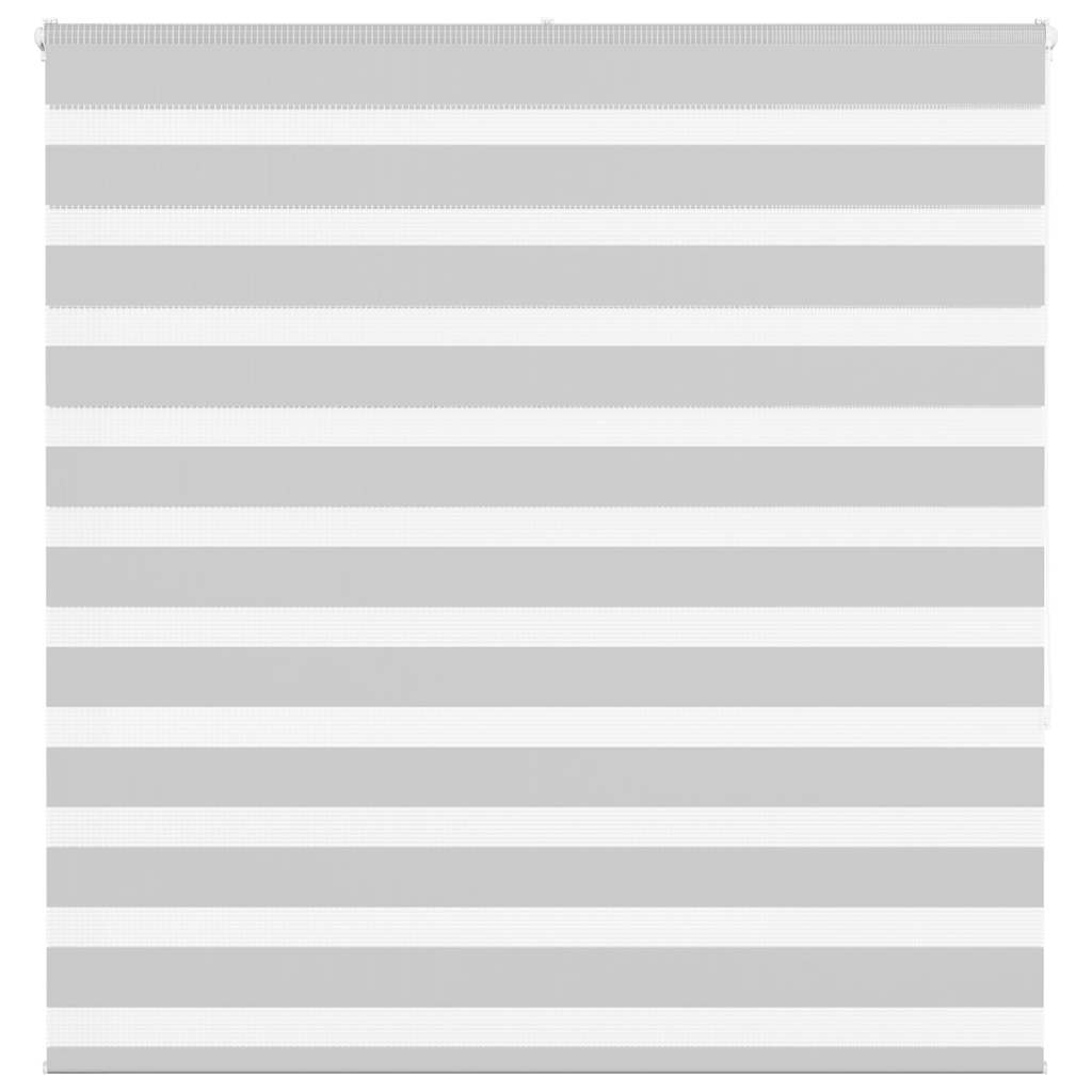 Zebra Roleta Šířka Látky 160,9 Cm Polyester Světle Šedá