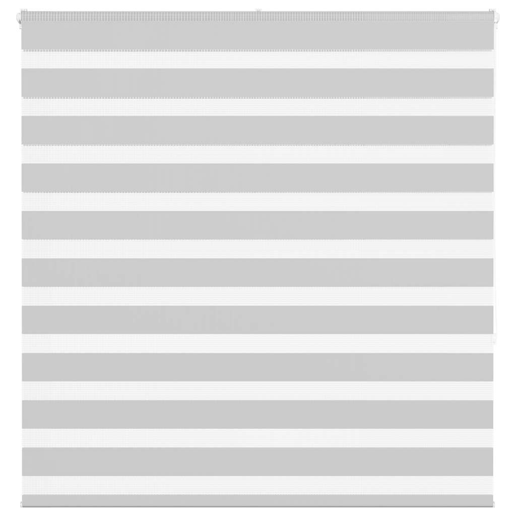 Zebra Roleta Šířka Látky 160,9 Cm Polyester Světle Šedá