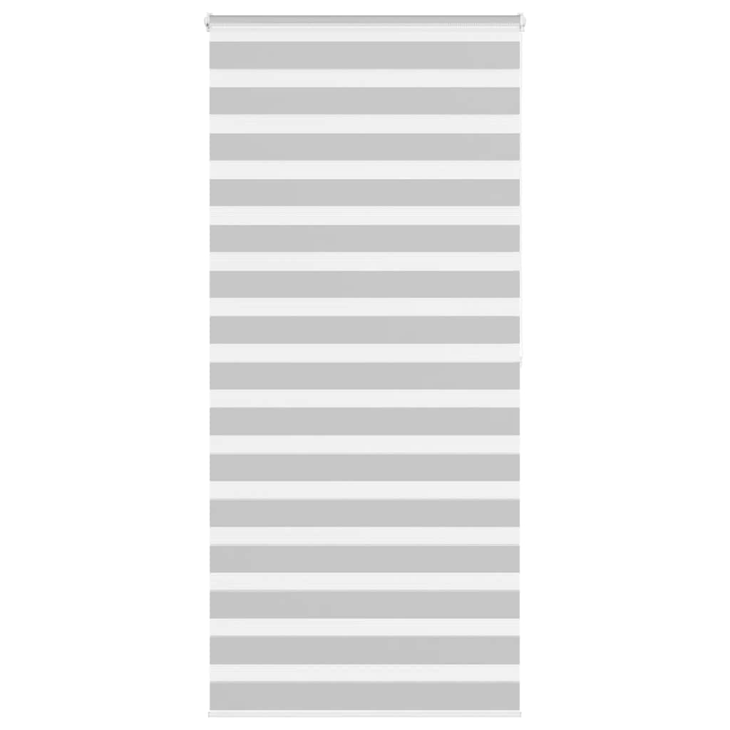 Zebra Roleta Šířka Látky 160,9 Cm Polyester Světle Šedá