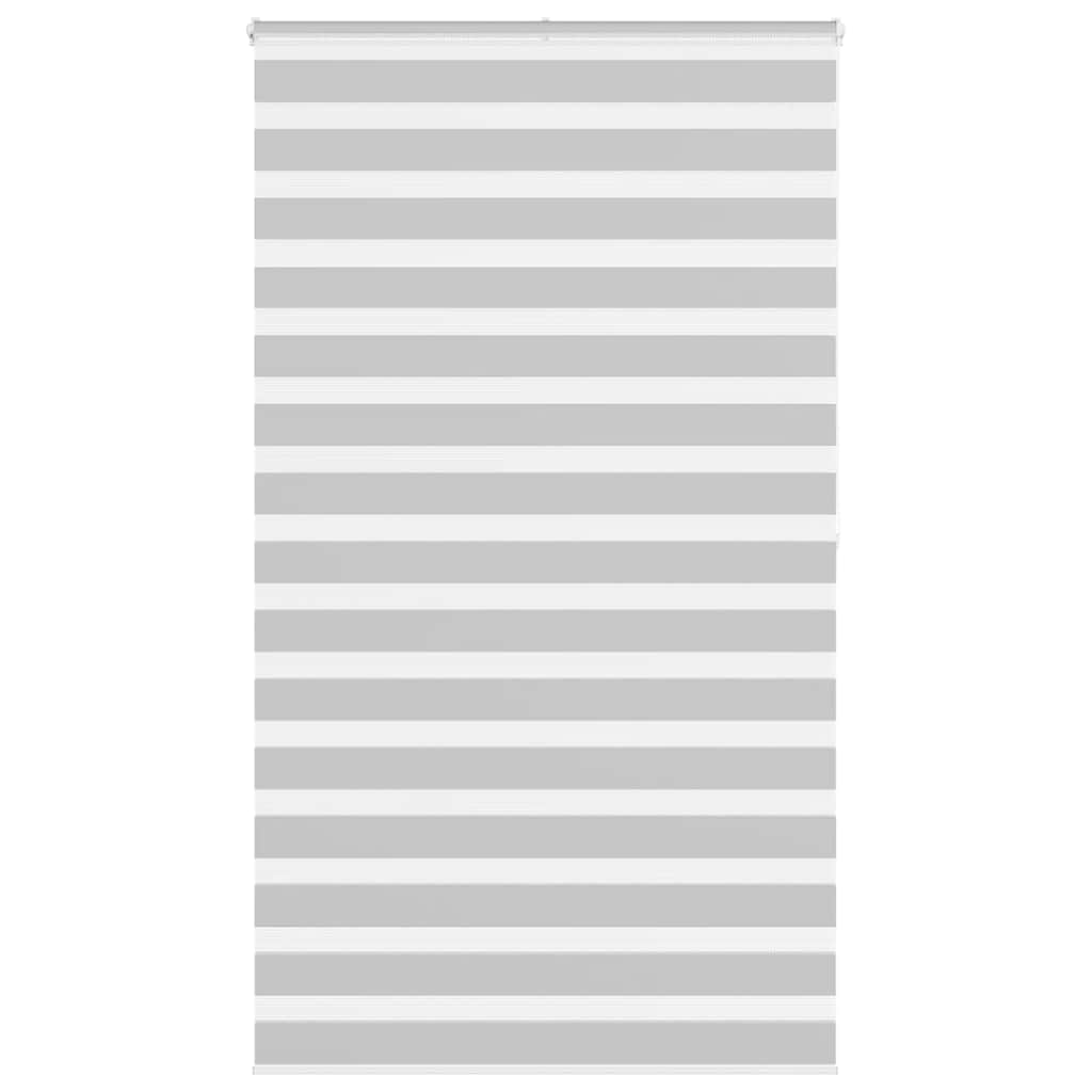 Zebra Roleta Šířka Látky 160,9 Cm Polyester Světle Šedá