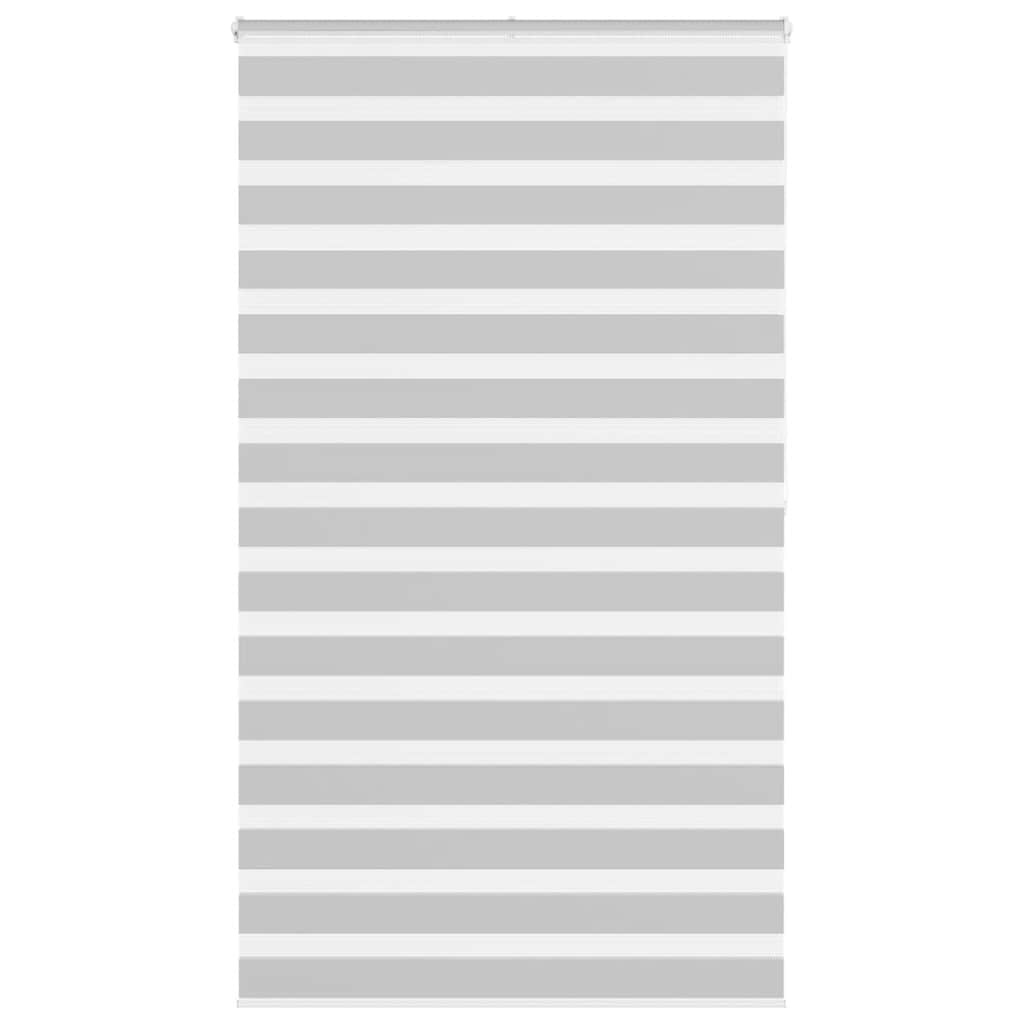 Zebra Roleta Šířka Látky 160,9 Cm Polyester Světle Šedá
