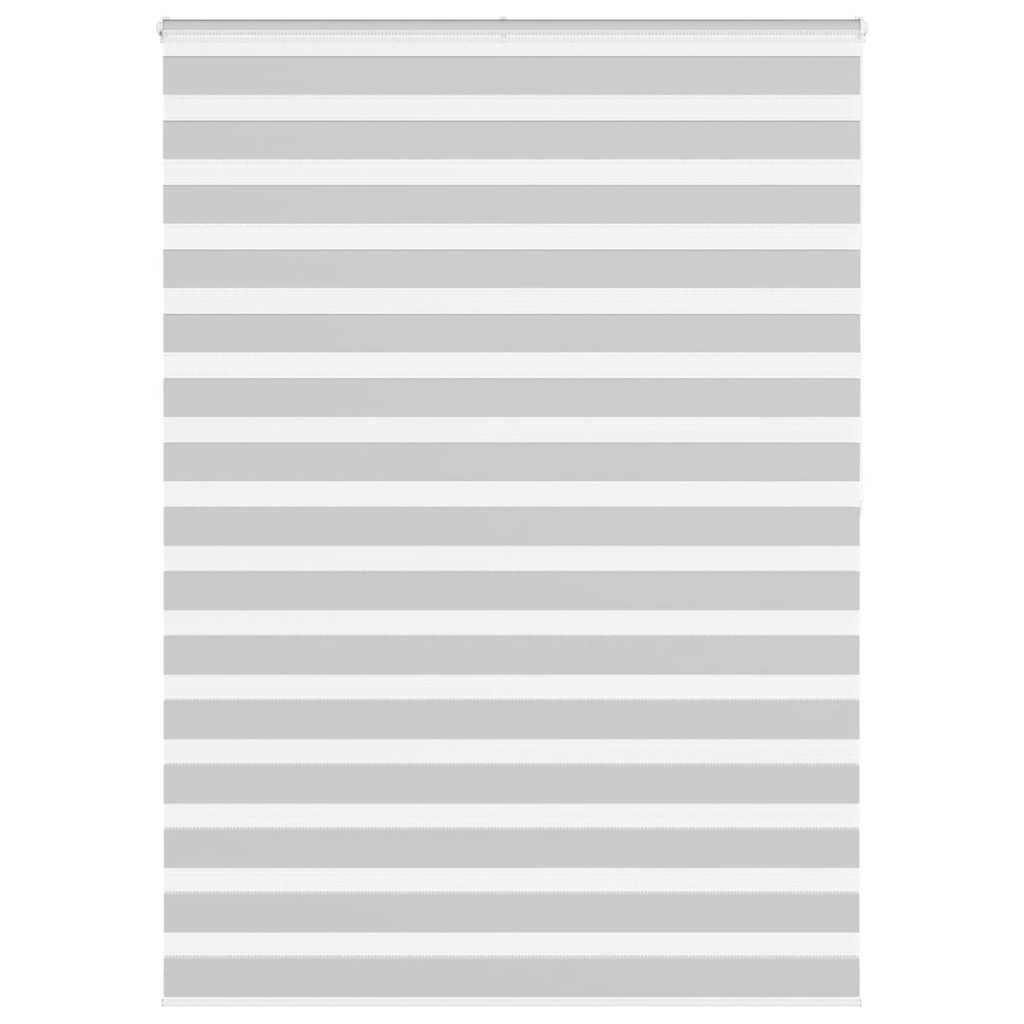 Zebra Roleta Šířka Látky 160,9 Cm Polyester Světle Šedá