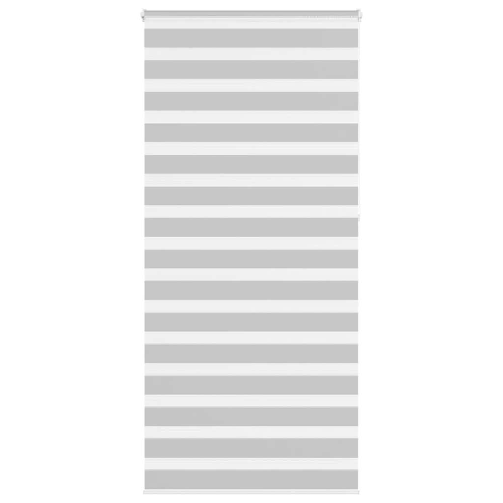 Zebra Roleta Šířka Látky 160,9 Cm Polyester Světle Šedá