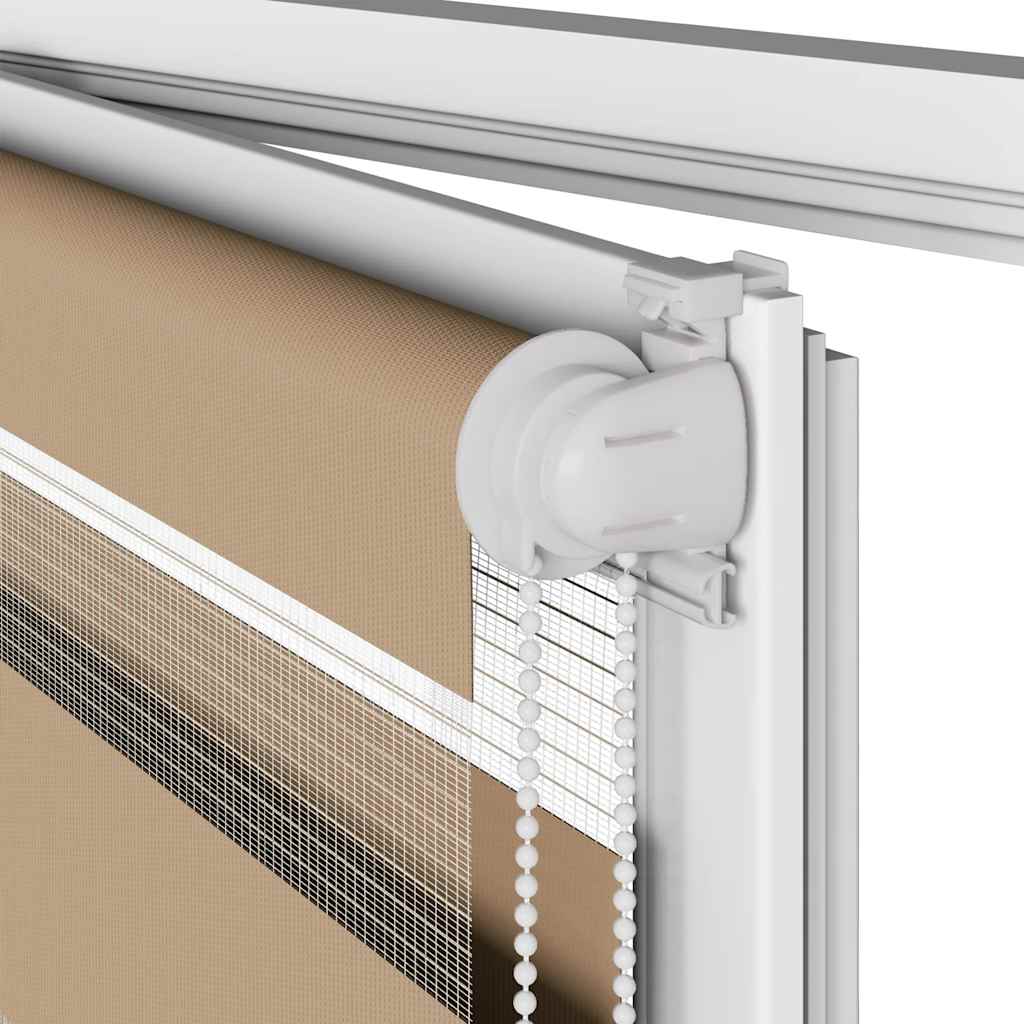 Zebra Roleta Pískově Hnědá Šířka Látky 35,9 Cm Polyester Sand Brown