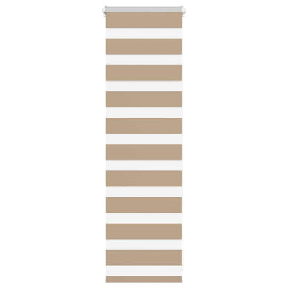 Zebra Roleta Pískově Hnědá Šířka Látky 35,9 Cm Polyester Sand Brown