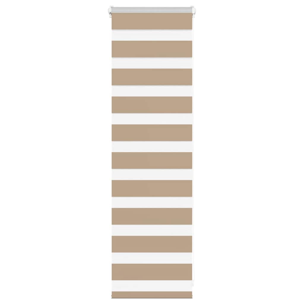 Zebra Roleta Pískově Hnědá Šířka Látky 35,9 Cm Polyester Sand Brown