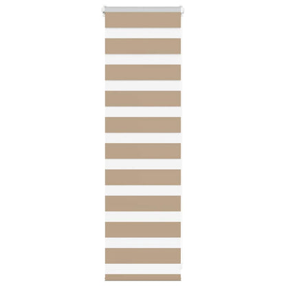 Zebra Roleta Pískově Hnědá Šířka Látky 35,9 Cm Polyester Sand Brown