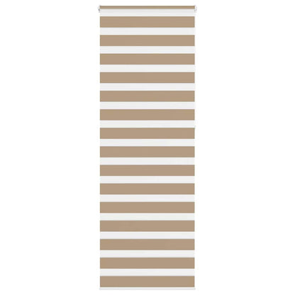 Zebra Roleta Pískově Hnědá Šířka Látky 35,9 Cm Polyester Sand Brown