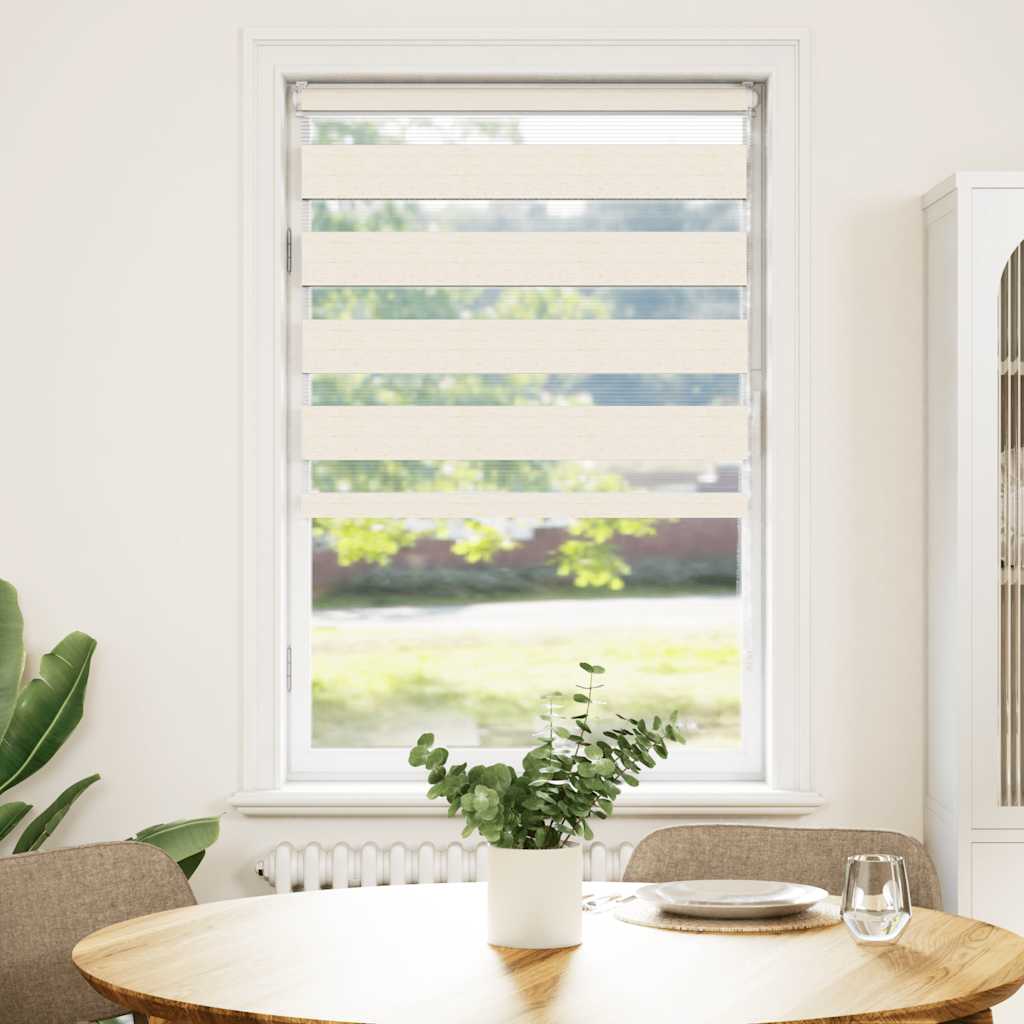 Zebra Roleta Šířka Látky 65,9 Cm Polyester Mramorově Béžová