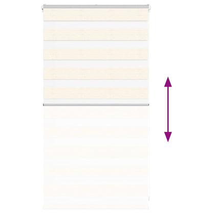 Zebra Roleta Šířka Látky 65,9 Cm Polyester Mramorově Béžová