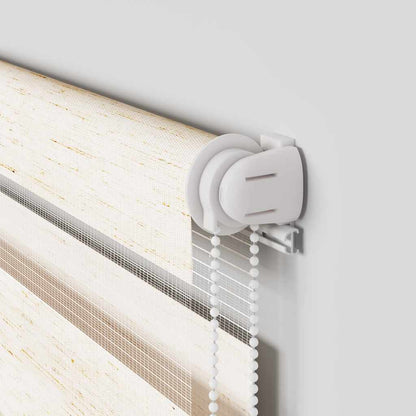 Zebra Roleta Šířka Látky 65,9 Cm Polyester Mramorově Béžová