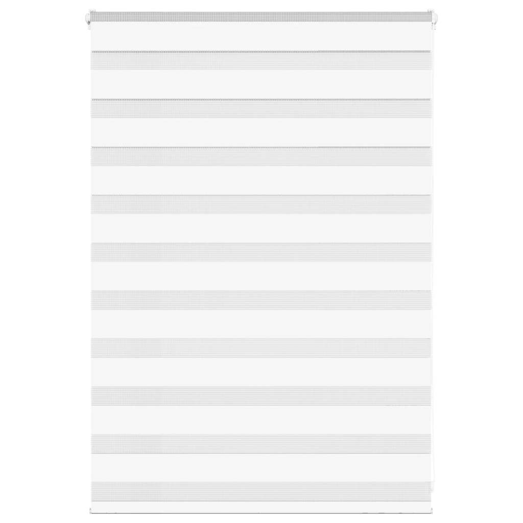 Zebra Roleta Šířka Látky 130,9 Cm Polyester Bílá