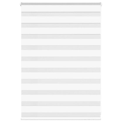 Zebra Roleta Šířka Látky 130,9 Cm Polyester Bílá