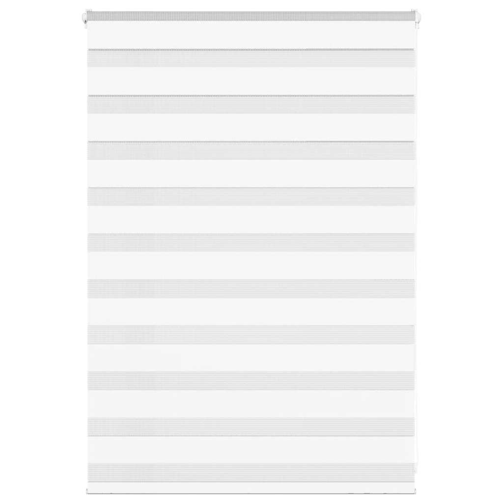 Zebra Roleta Šířka Látky 130,9 Cm Polyester Bílá