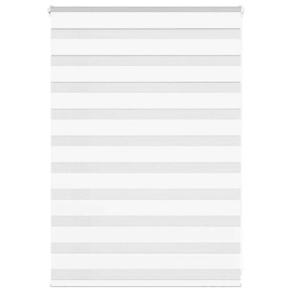 Zebra Roleta Šířka Látky 130,9 Cm Polyester Bílá