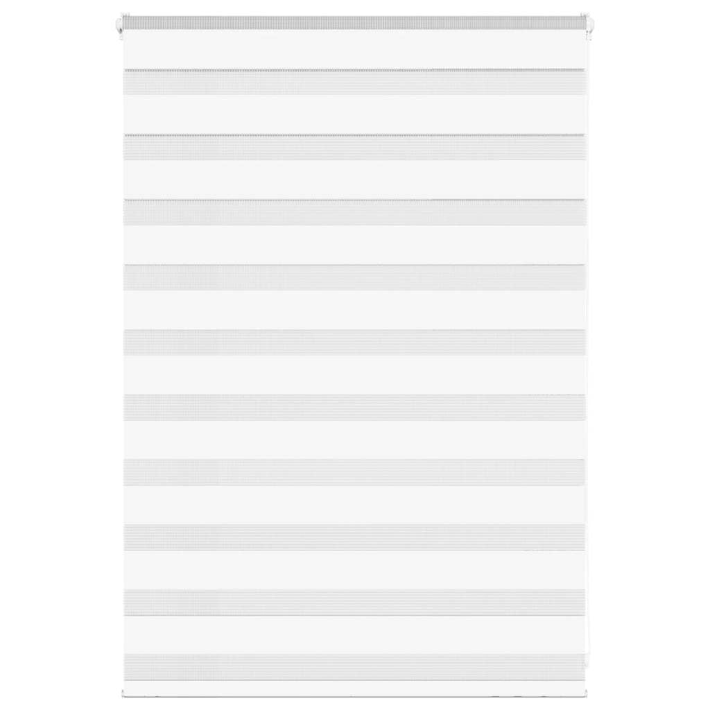 Zebra Roleta Šířka Látky 130,9 Cm Polyester Bílá