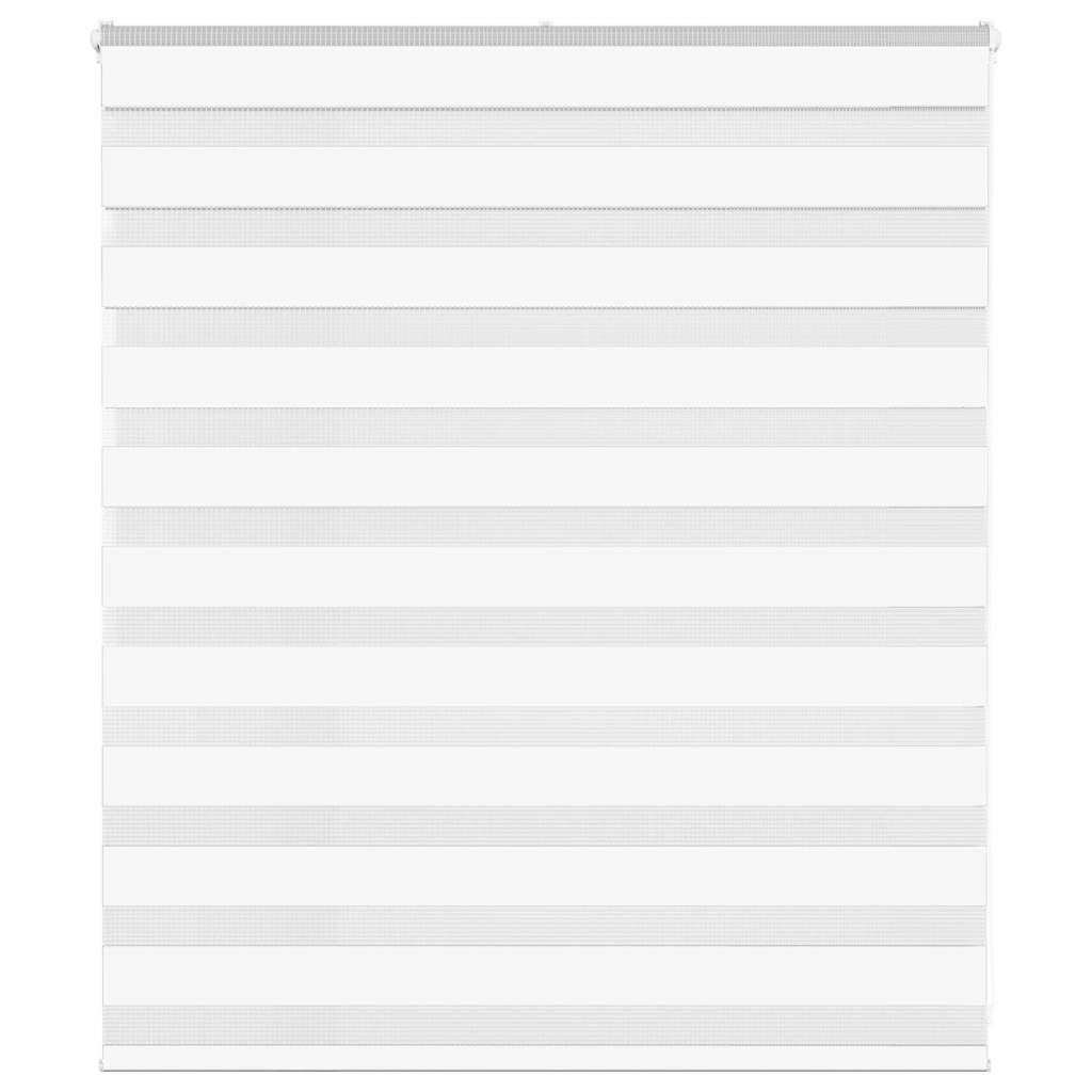 Zebra Roleta Šířka Látky 130,9 Cm Polyester Bílá