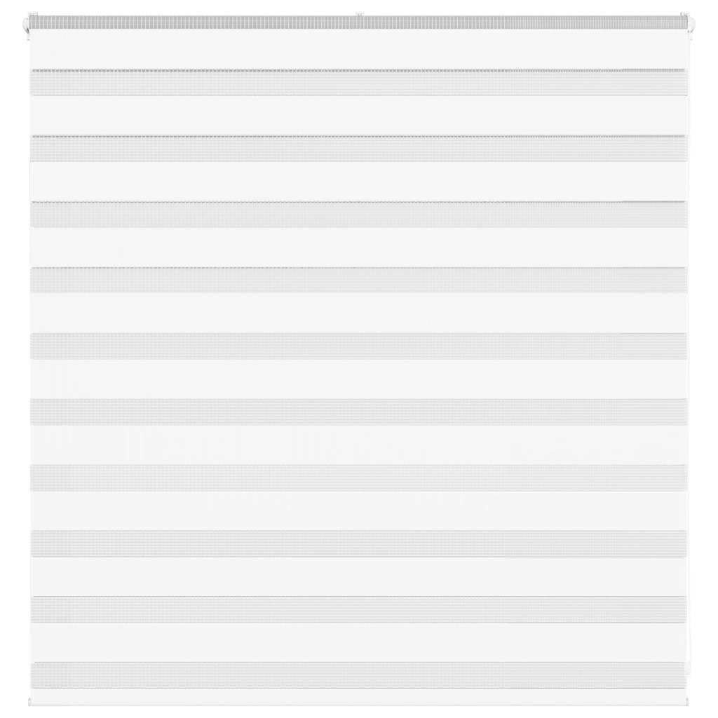 Zebra Roleta Šířka Látky 130,9 Cm Polyester Bílá