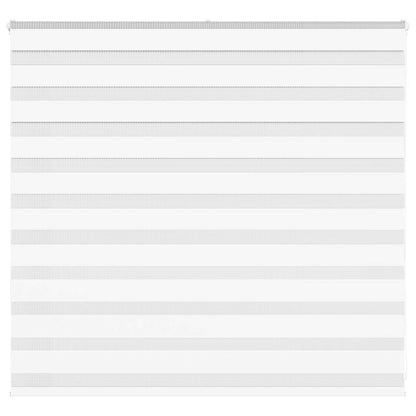 Zebra Roleta Šířka Látky 130,9 Cm Polyester Bílá