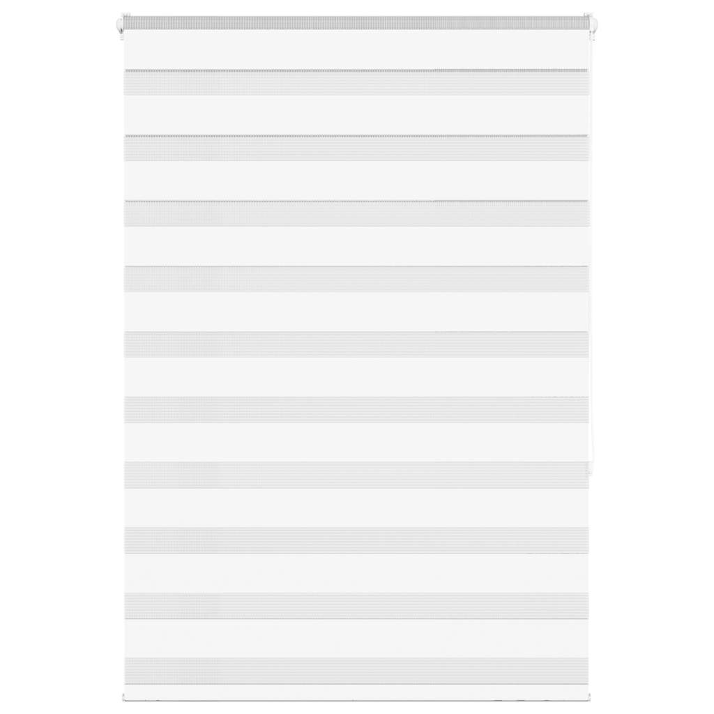 Zebra Roleta Šířka Látky 130,9 Cm Polyester Bílá