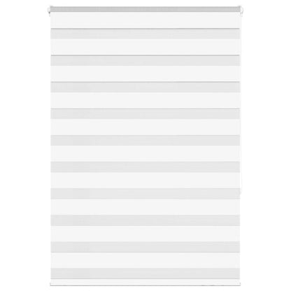 Zebra Roleta Šířka Látky 130,9 Cm Polyester Bílá