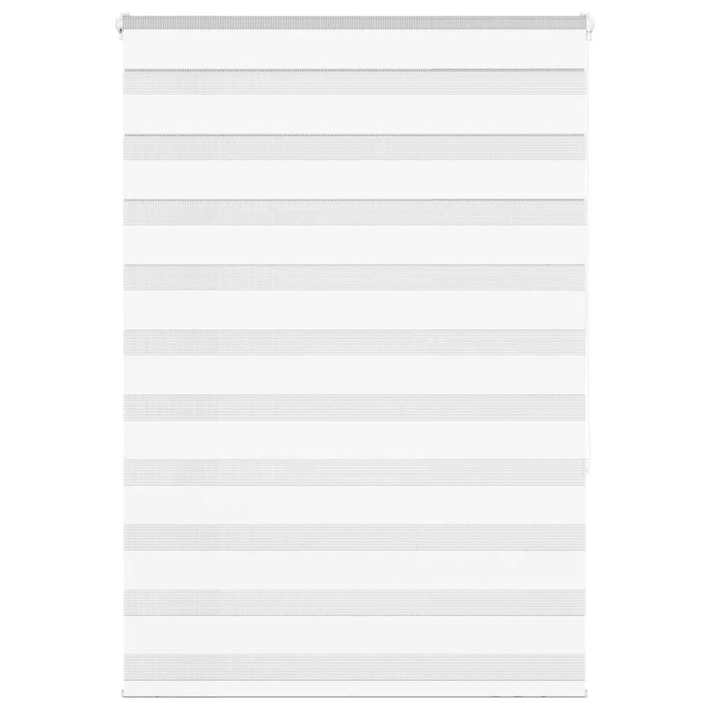 Zebra Roleta Šířka Látky 130,9 Cm Polyester Bílá