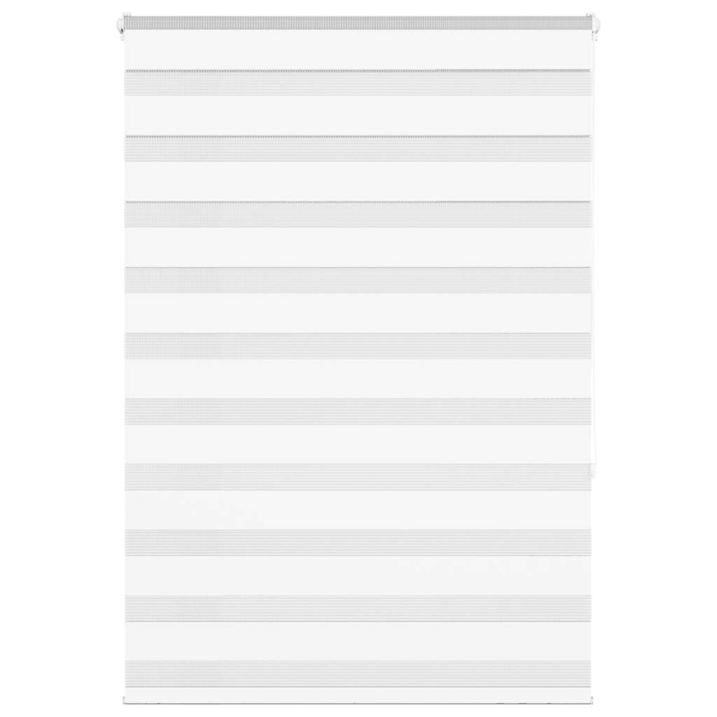 Zebra Roleta Šířka Látky 130,9 Cm Polyester Bílá