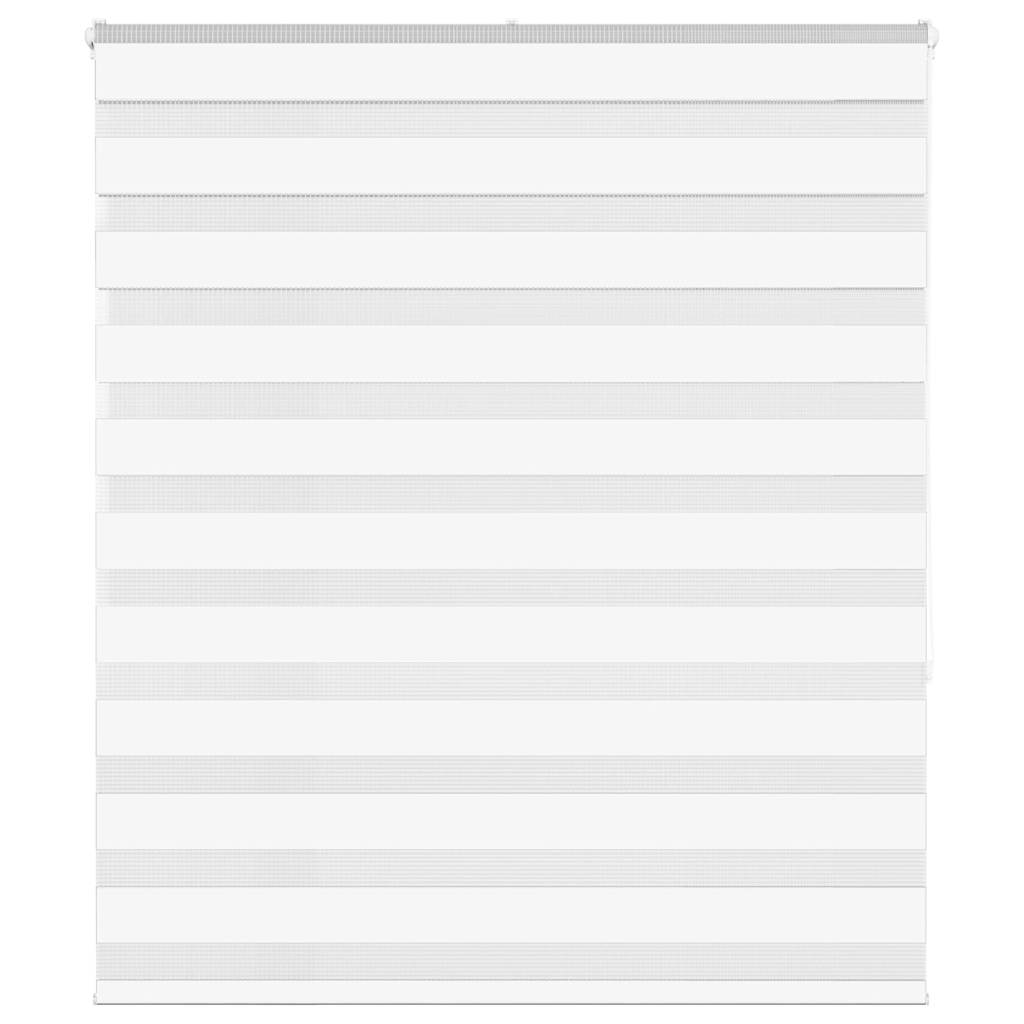 Zebra Roleta Šířka Látky 130,9 Cm Polyester Bílá