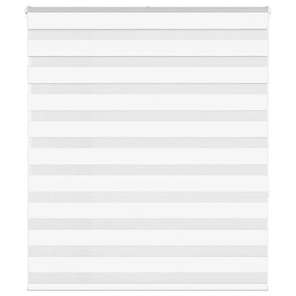 Zebra Roleta Šířka Látky 130,9 Cm Polyester Bílá