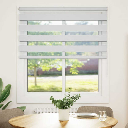 Zebra Roleta Šířka Látky 130,9 Cm Polyester Bílá