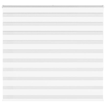 Zebra Roleta Šířka Látky 130,9 Cm Polyester Bílá