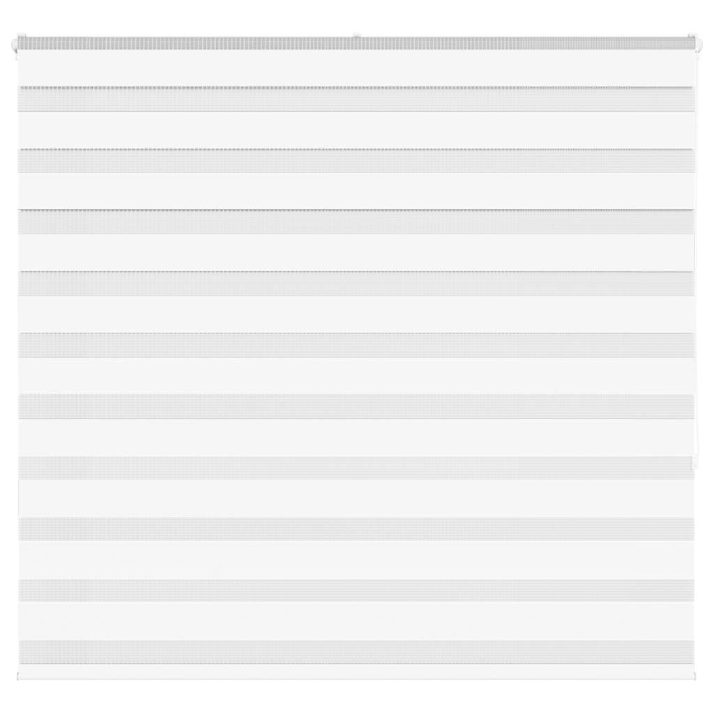 Zebra Roleta Šířka Látky 130,9 Cm Polyester Bílá