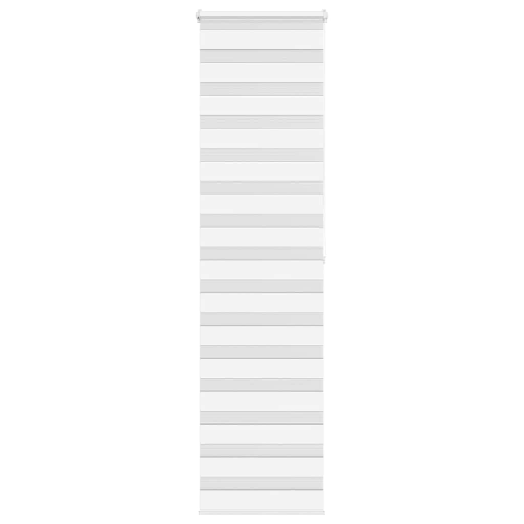 Zebra Roleta Šířka Látky 130,9 Cm Polyester Bílá
