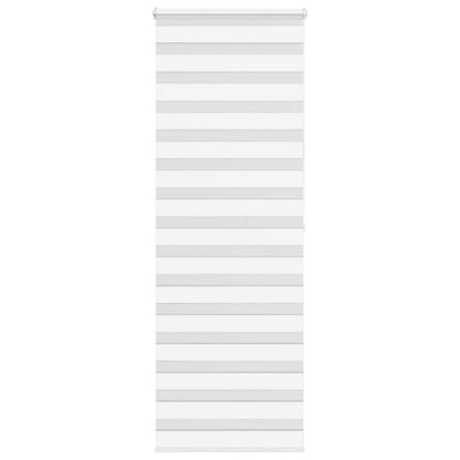 Zebra Roleta Šířka Látky 130,9 Cm Polyester Bílá