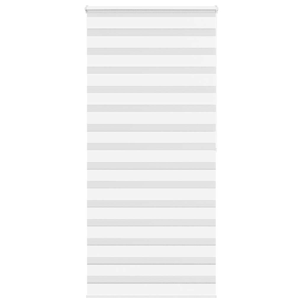 Zebra Roleta Šířka Látky 130,9 Cm Polyester Bílá